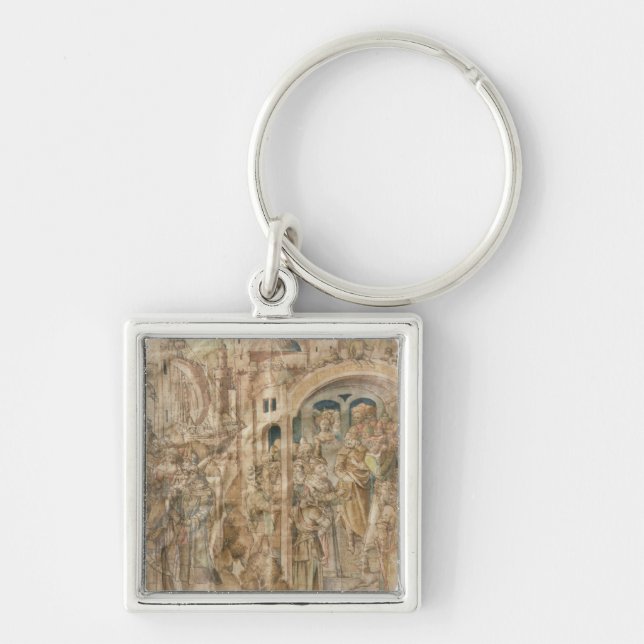 Chaveiro A embaixada de Antenor à piscina e ao julgamento (Frente)