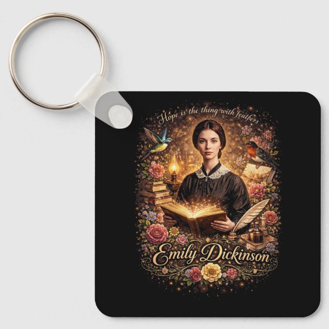 Chaveiro A Esperança Emplumada (Frente)