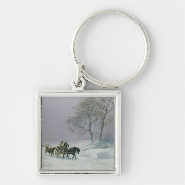 Chaveiro A estrada invernal a introduzir no mercado (Frente)