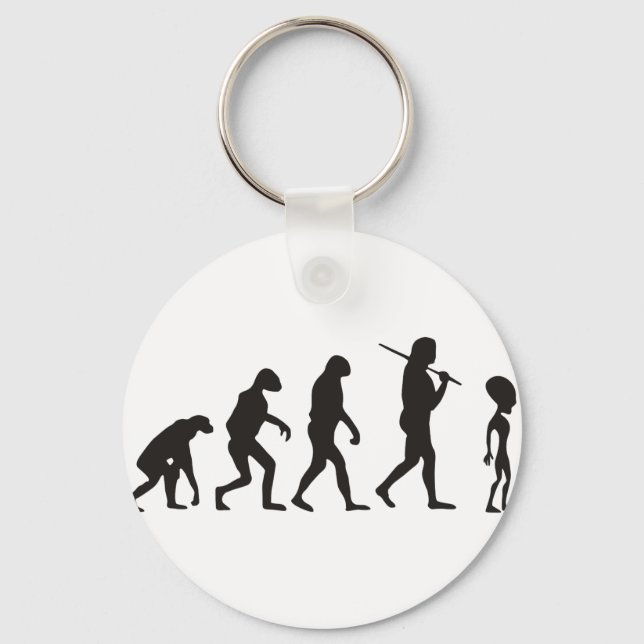 Chaveiro A Evolução Da Alienígena (Frente)