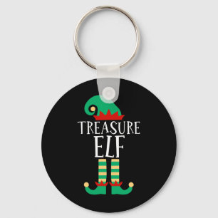 Chaveiro A Família Engraçada Do Tesouro Elf Correspondendo