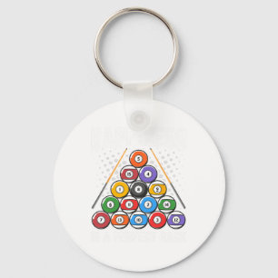 Chaveiro A Felicidade É Um Rack Perfeito - Snooker Billiard