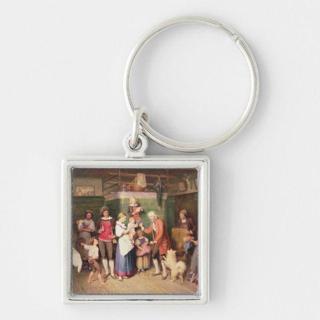 Chaveiro A festa de aniversário do bebê (Frente)