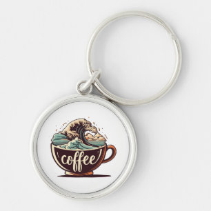 Chaveiro A Grande Onda De Café