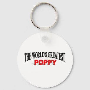 Chaveiro A grande papoila do mundo