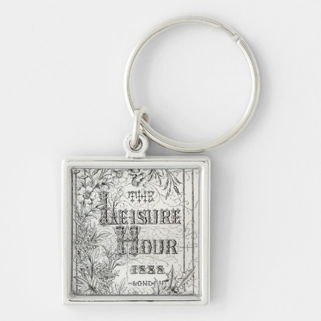 Chaveiro A hora do lazer, Londres, 1888 (Frente)