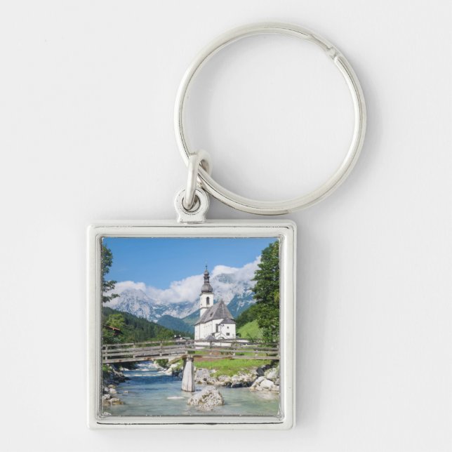 Chaveiro A igreja paroquial de Ramsau (Frente)