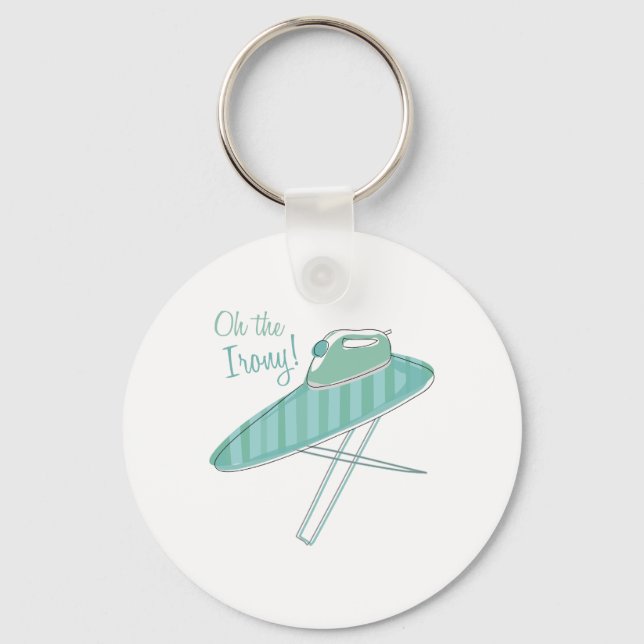 Chaveiro A Ironia! (Frente)