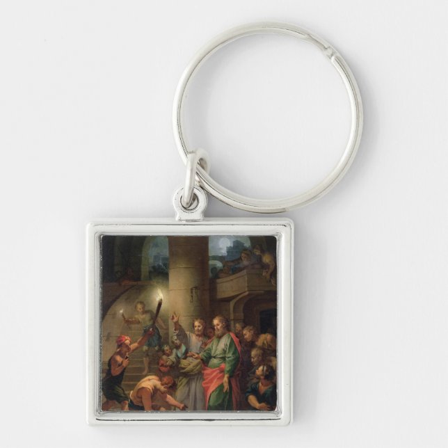 Chaveiro A libertação de St Paul e de St. Barnabas (Frente)