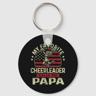 Chaveiro A líder de torcida favorita chama o papai de Cheer