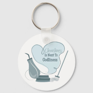 Chaveiro A limpeza é ao lado do Godliness