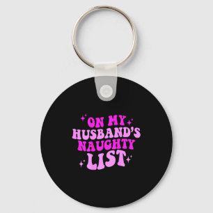 Chaveiro A lista de travessuras do meu marido ,