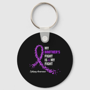 Chaveiro A luta do meu Irmão é a minha luta contra a epilep