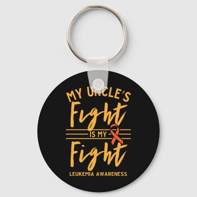 Chaveiro A Luta Do Tio É A Minha Luta Contra A Leucemia Sen (Frente)