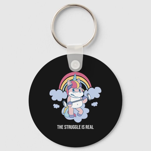 Chaveiro A Luta É A Verdadeira Mulher, Raparigas Gengivas. (Frente)