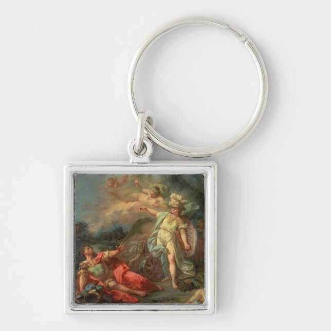 Chaveiro A luta entre Marte e Minerva, 1771 (óleo em c (Frente)