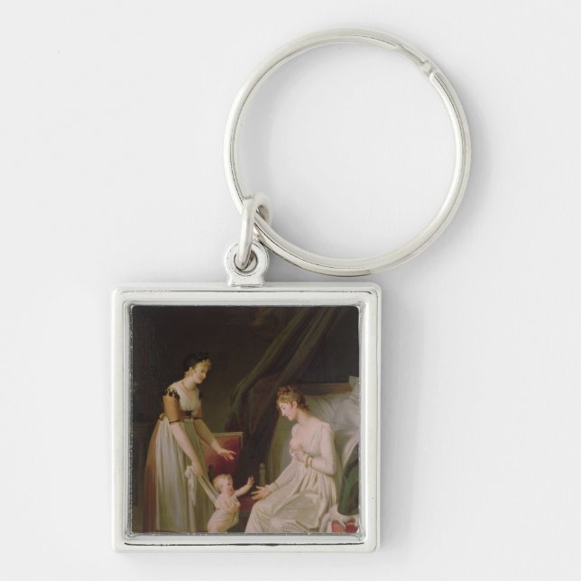 Chaveiro A mãe amamentando (Frente)