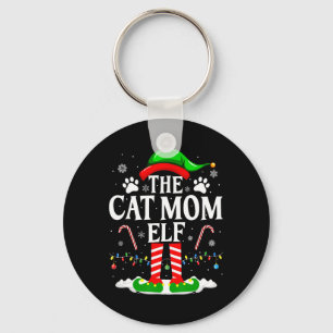 Chaveiro A Mãe do Gato Elfa Natal Gatos Divertidos Amante d