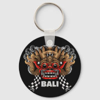 A Magia de Bali com você: Cadeia-Chave de Barong N