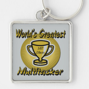 Chaveiro A maior cadeia-chave de troféus de multitarefa do