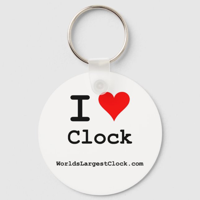 Chaveiro A maior cadeia-chave do relógio do mundo (Frente)