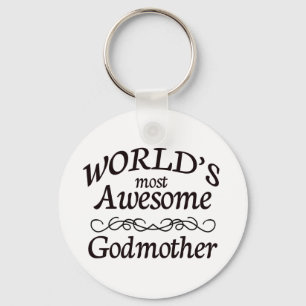 Chaveiro A Mais Incrível Madrinha do Mundo