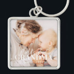 Chaveiro A melhor avó do mundo desde 20XX Foto simples em c<br><div class="desc">Esta design simples e moderna é composta por tipografia serif e cursiva e adiciona uma foto personalizada</div>