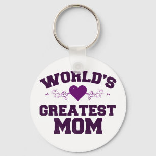 Chaveiro A melhor camiseta da mãe do mundo