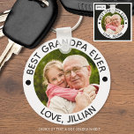 Chaveiro A MELHOR Foto NUNCA DE AVÓ Personalizada<br><div class="desc">Crie um chaveiro personalizado com o título editável MELHOR AVÓ EVER sugerido e o texto personalizado na sua escolha de cores de texto e pontos. ASSISTÊNCIA: para obter ajuda com a modificação ou personalização do design, alteração de cor, redimensionamento ou transferência do design para outro produto, entre em contato com...</div>