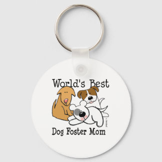 Chaveiro A melhor mãe de cachorro do mundo