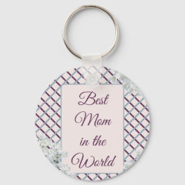 Chaveiro A melhor mãe do mundo