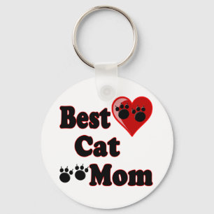 Chaveiro A melhor mercadoria da mamã do gato para a mãe