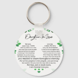 Chaveiro À minha filha de direito