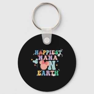 Chaveiro A Nana Mais Feliz Da Terra, Groovy Mãe Dia de as m