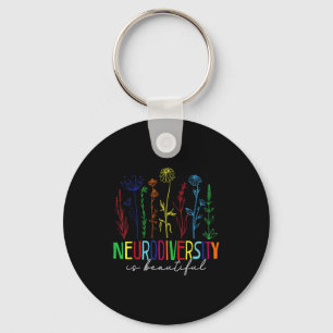 Chaveiro A neurodiversidade é bela consciência do autismo