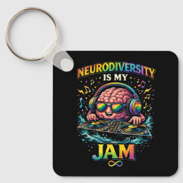 Chaveiro A Neurodiversidade É Minha Paixão