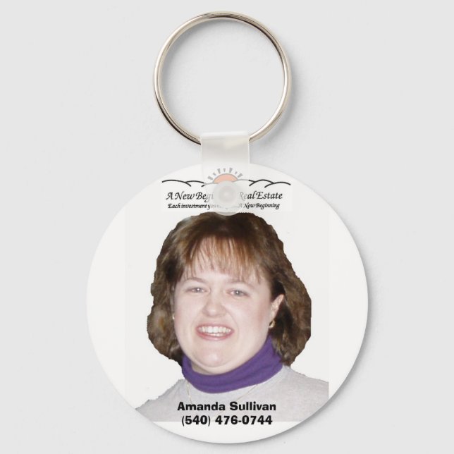 Chaveiro A New Beginning Real Estate Keychain (Frente)