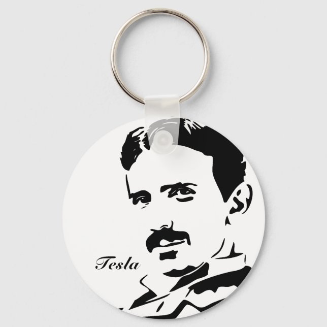 Chaveiro A Nikola Tesla Regras! (Frente)