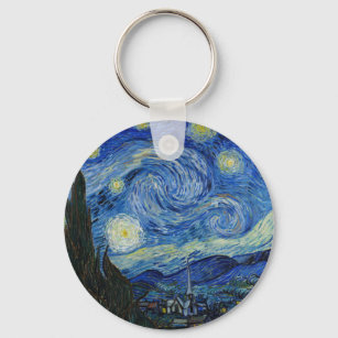 Chaveiro A Noite Estrelada, 1889, por Vincent van Gogh
