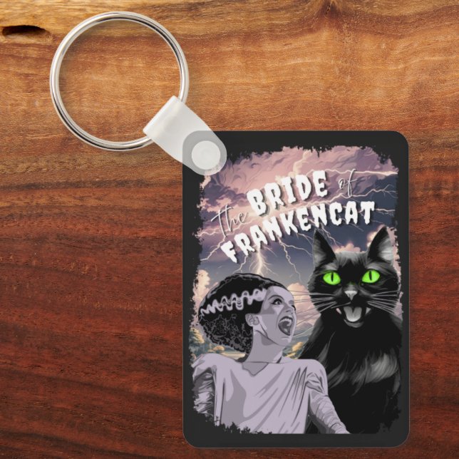 Chaveiro A Noiva do Frankencat (Frente)