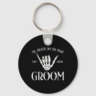 Chaveiro A Noiva Do Groom Til Death Do Partido Dos Eua No A