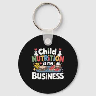 Chaveiro A Nutrição Infantil É Minha Escola De Almoço De Ne