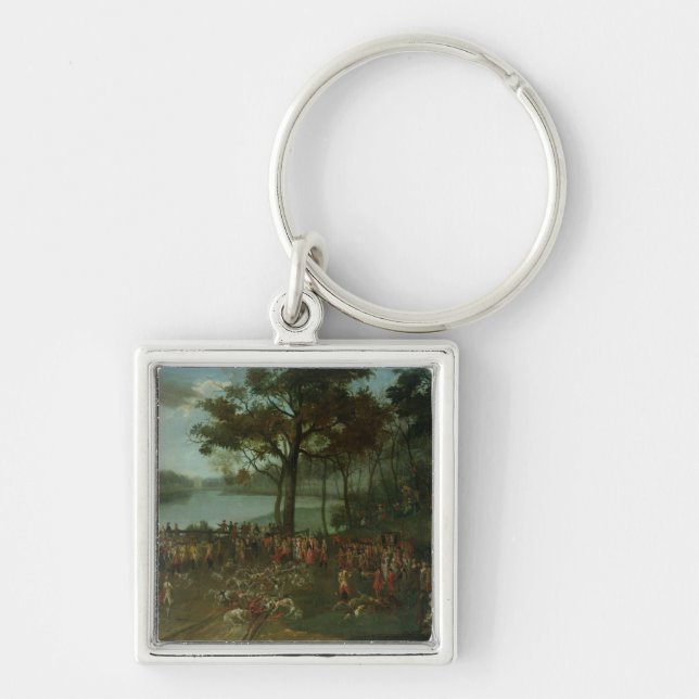 Chaveiro A pedreira no Etangs de Commelles em 1771 (Frente)