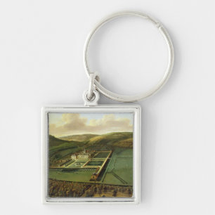 Chaveiro A perspectiva do sudeste do Hampton Court,