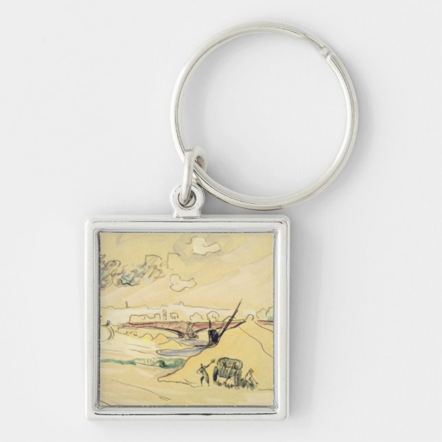 Chaveiro A pilha de Areia, Bercy, 1905 (Frente)