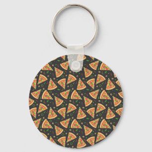 Chaveiro A pizza corta o fundo