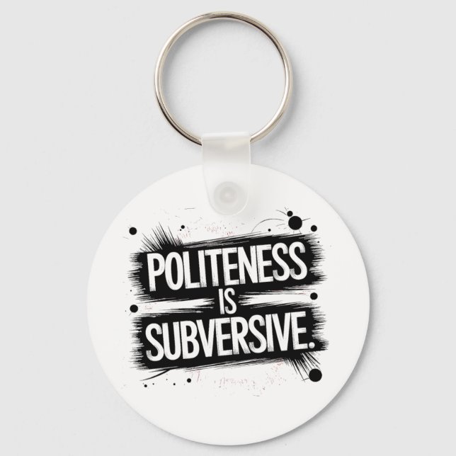 Chaveiro A Politura É Subversiva (Frente)