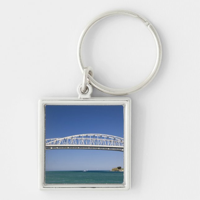 Chaveiro A Ponte Blue Water é uma ponte de vão duplo (Frente)