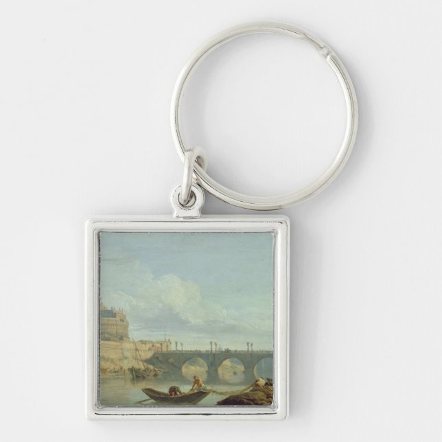Chaveiro A ponte e o castelo Sant'Angelo, 1745 (Frente)