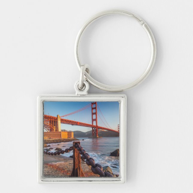 Chaveiro A Ponte Golden Gate a partir de Fort Point (Frente)